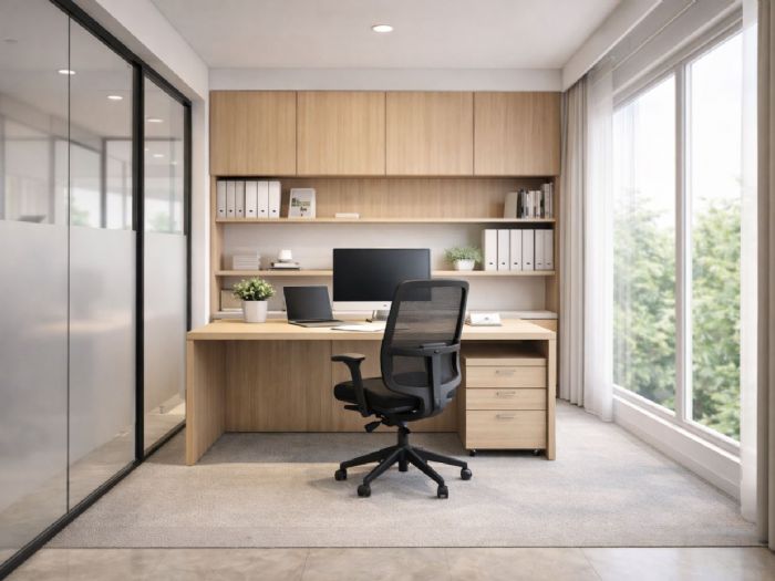 隱私與效率兼具：獨立空間支援專注辦公與線上會議